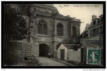 78 Triel-sur-Seine eglise D78D K78624K C78624C RH085384