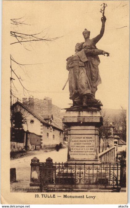 CPA Tulle Monument Lovy FRANCE (1051394)