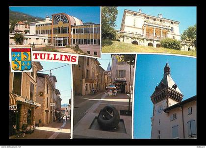 38 - Tullins Fures - Multivues - Blasons - Carte Neuve - CPM - Voir Scans Recto-Verso