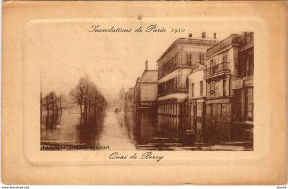 CPA Inondations PARIS 1910 Quai de Bercy (972097)