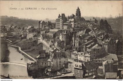 CPA UZERCHE vue d'ensemble (144638)