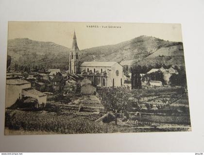 AVEYRON-VABRES-VUE GENERALE