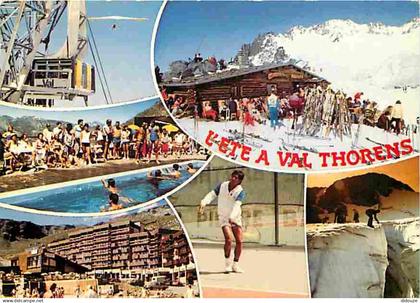 73 - Val Thorens - L'Eté à Val Thorens - Multivues - Piscine - Tennis - CPM - Voir Scans Recto-Verso