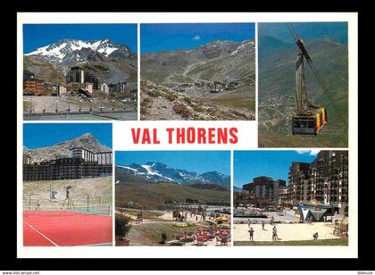 73 - Val Thorens - Multivues - Tennis - Télécabine - CPM - Voir Scans Recto-Verso