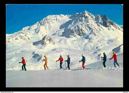 73 - Val Thorens - Vallée des Belleville - Le Massif de Péclet-Polset - Skieurs - CPM - Voir Scans Recto-Verso