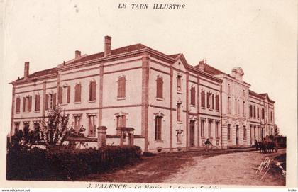 VALENCE-D'ALBIGEOIS LA MAIRIE LE GROUPE SCOLAIRE