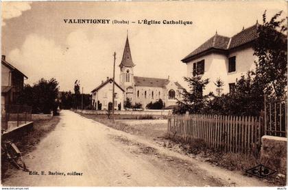 CPA AK VALENTIGNEY - L'Église Catholique (486634)