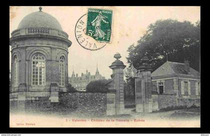 94 - Valenton - Château de la Tourelle - Entrée - CPA - Oblitération ronde de 1919 - Voir Scans Recto-Verso