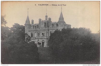 CPA 95 VALENTON CHATEAU DE LA TOUR