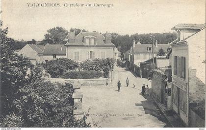 CPA Valmondois Carrefour du Carrouge