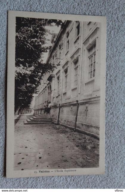 Valréas, l'école supérieure, Vaucluse 84