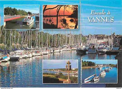 56 - Vannes - Escale à Vannes - Multivues - Bateaux - Carte Neuve - CPM - Voir Scans Recto-Verso