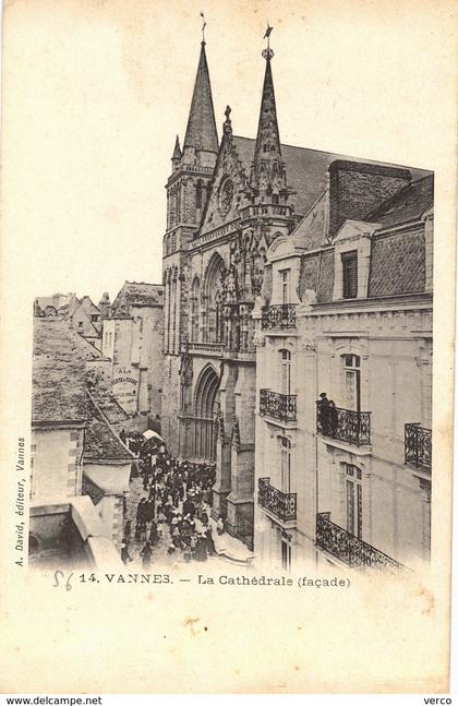 Carte Postale ancienne de VANNES -