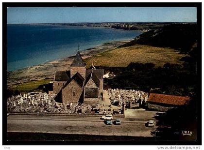 76 Varengeville-sur-Mer vue aerienne eglise D76D K76482K C76720C RH097746