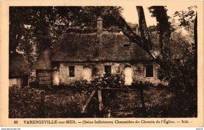 CPA VARENGEVILLE-sur-MER - Chaumiere di Chemin de l'Église (105811)