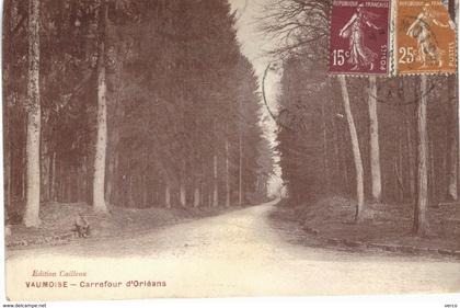 Carte POSTALE Ancienne de  VAUMOISE - Carrefour d'ORLEANS