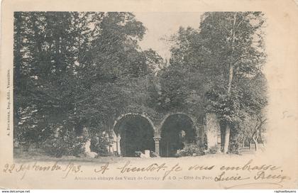 CPA Ancienne Abbaye des VAUX de CERNAY  Coté du Parc circulée A. Bourdier