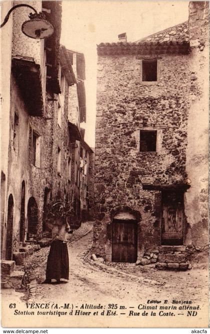 CPA Vence - Rue de la Coste (110963)