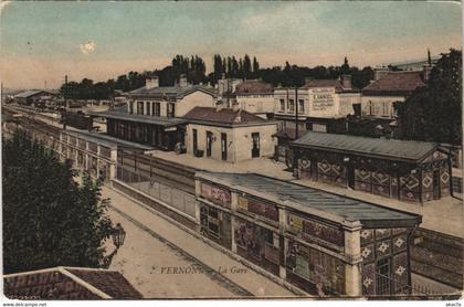 CPA VERNON - La Gare (129129)