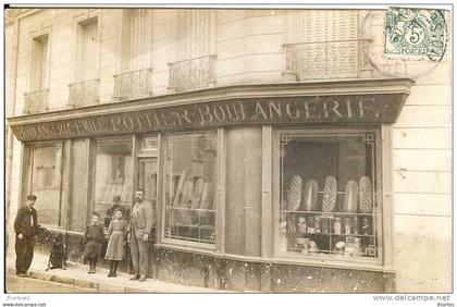 78 - VERNOUILLET - Carte Photo - Boulangerie Pottier