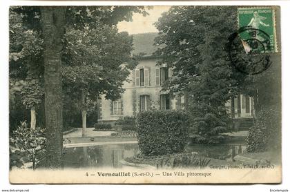 CPA - Carte Postale - France - Vernouillet - Une Villa Pittoresque - 1903 (D13296)