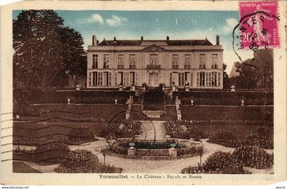 CPA VERNOUILLET Chateau - Facade et Bassin (1386160)