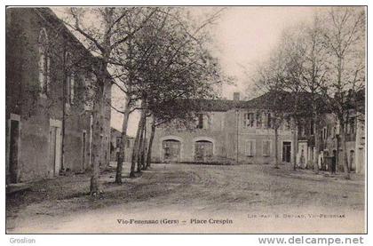 VIC FEZENSAC (GERS) PLACE CRESPIN