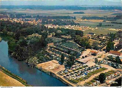 02 - Vic sur Aisne - Le caravaning de Berny-Rivière - Au fond Vic sur Aisne - Vue aérienne - CPM - Voir Scans Recto-Vers