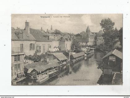 VIERZON LAVOIRS DE L'ABBAYE  (CACHT MILITAIRE COMMISSION DE GARE DE VIERZON)