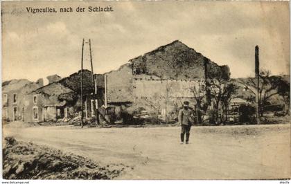 CPA Vigneulles-les-Hattonchatel - Nach der Schlacht - Rue - Ruines (1036947)