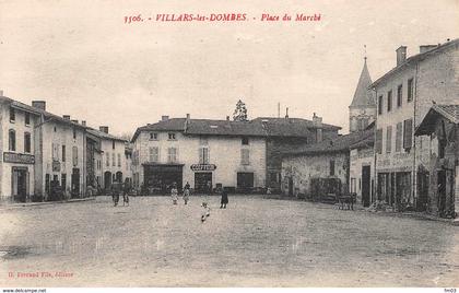 Villars les Dombes place du marché coiffeur