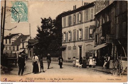 CPA Ville-d'Avray Rue de St-Cloud (1391400)