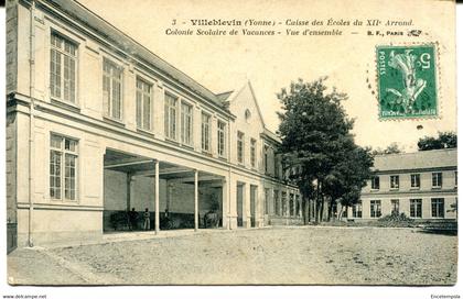 CPA - Carte Postale - France - Villeblevin - Caisse des Ecoles du XIIe Arrond. ( MO17907)