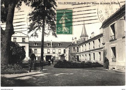 Carte POSTALE Ancienne de  VILLECRESNES - Maison de retraite St Pierre