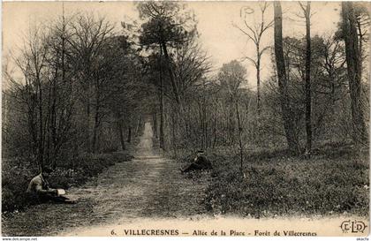 CPA VILLECRESNES - Allée de la Place - Foret de VILLECRESNES (519798)