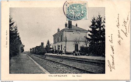 16 - VILLEFAGNAN --  La Gare