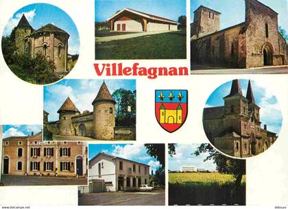 16 - Villefagnan - Multivues - Blasons - CPM - Carte Neuve - Voir Scans Recto-Verso