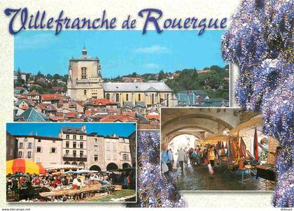 12 - Villefranche de Rouergue - Multivues - CPM - Voir Scans Recto-Verso