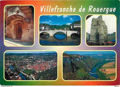 12 - Villefranche de Rouergue - Multivues - CPM - Voir Scans Recto-Verso