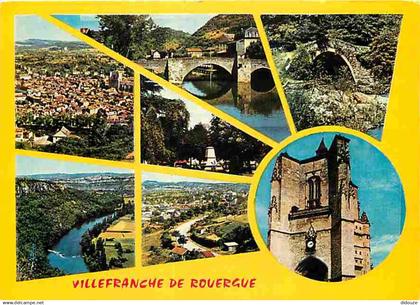 12 - Villefranche de Rouergue - Multivues - CPM - Voir Scans Recto-Verso