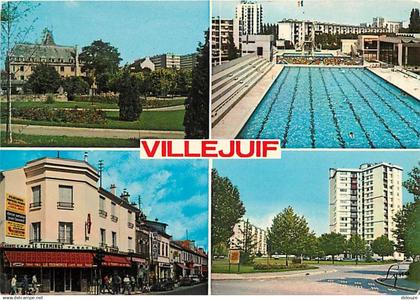 94 - Villejuif - Multivues - Piscine - Café Tabac Le Terminus - CPM - Voir Scans Recto-Verso