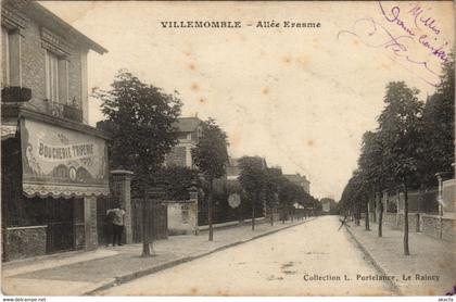 CPA VILLEMOMBLE - Allee Erasme (124264)