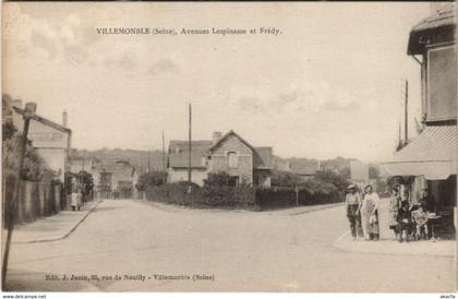 CPA VILLEMOMBLE - Avenues Lespinasse et Fredy (124322)