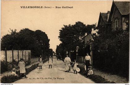 CPA VILLEMOMBLE Rue Guilbert (869345)