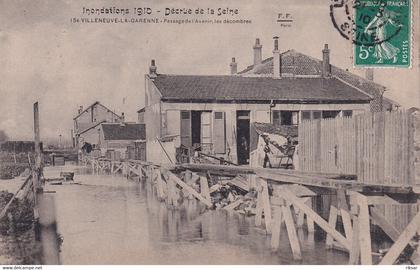 VILLENEUVE LA GARENNE(INONDATION)