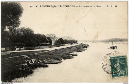 Villeneuve Saint Georges - Les bords de la Seine