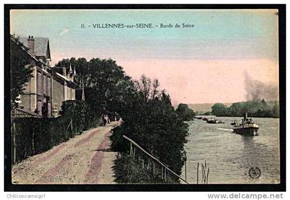 Villennes sur Seine - Bords de Seine - Bâteaux - Péniches ( N 61 )