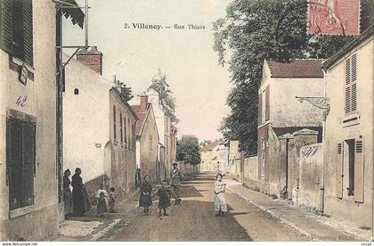 CPA VIllenoy Rue Thiers