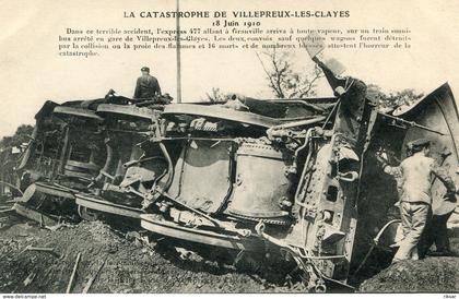 VILLEPREUX(ACCIDENT DE TRAIN)