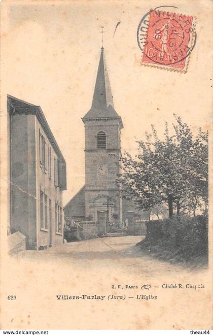 ¤¤  -    VILLERS-FARLAY    -   L'Eglise      -   ¤¤